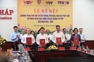 Phối hợp chặt chẽ, hiệu quả trong công tác truyền thông về hoạt động của Bộ, ngành Tư pháp 