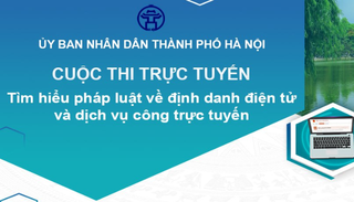 Hà Nội: Hơn 1,5 triệu người dự thi “Tìm hiểu pháp luật về định danh điện tử và dịch vụ công trực tuyến” 