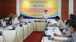 Đảm bảo tiến độ rà soát văn bản phục vụ triển khai Đề án 06 