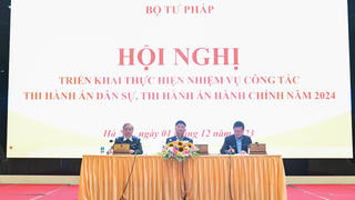 Triển khai công tác Thi hành án dân sự, hành chính năm 2024 