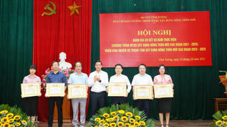 Huyện Vĩnh Tường, Vĩnh Phúc: Triển khai nhiệm vụ trọng tâm xây dựng nông thôn mới, giai đoạn 2023-2025 