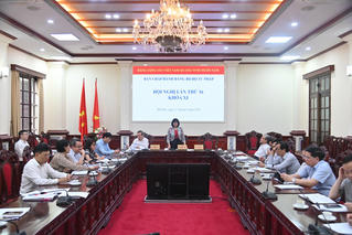 Hội nghị Ban Chấp hành Đảng bộ Bộ Tư pháp lần thứ 16 khóa XI 