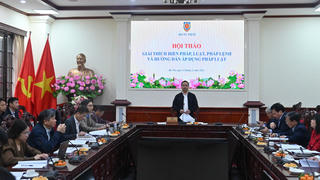 Đơn giản hóa quy trình giải thích, hướng dẫn áp dụng pháp luật