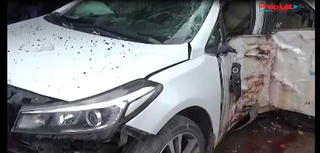 Hãi hùng xe 4 chỗ tông vào nhà dân khiến nhiều người nguy kịch