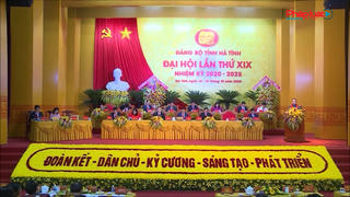 Trưởng Ban Tổ chức Trung ương Phạm Minh Chính dự khai mạc Đại hội đại biểu Đảng bộ tỉnh Hà Tĩnh lần thứ XIX