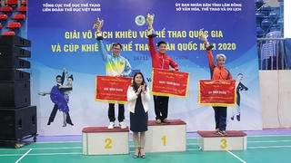 1.500 vận động viên tham gia giải Vô địch Khiêu vũ thể thao quốc gia và Cúp Khiêu vũ thể thao toàn quốc năm 2020