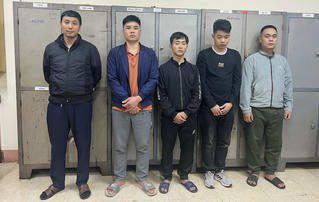 Truy bắt thành công nhóm đối tượng có hành vi cố ý hủy hoại tài sản