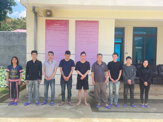 Tạm giữ hình sự 9 đối tượng hỗn chiến tại phố đi bộ Hoàng Diệu (Lai Châu)