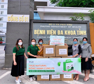 True Natural triển khai chiến dịch ‘Đồng hành cùng F0’, chung tay cùng các tỉnh đẩy lùi dịch bệnh