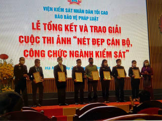  Viện KSND thành phố Hà Nội: Phòng 2 xuất sắc đạt giải trong cuộc thi ảnh “Nét đẹp cán bộ, công chức ngành Kiểm sát”