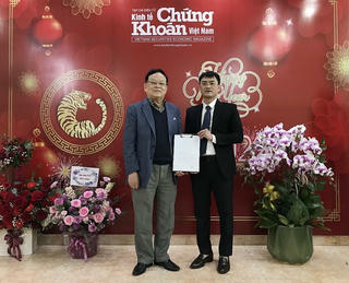 Nhà báo Nguyễn Viết Việt làm Tổng biên tập Tạp chí điện tử Kinh tế Chứng khoán Việt Nam
