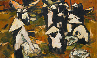 Bất ngờ với 60 tác phẩm đặc sắc của họa sĩ U80 Phạm Lực