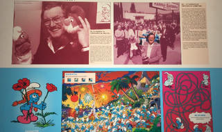 Triển lãm 60 năm tác phẩm truyện tranh “Xì Trum”