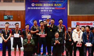 Sôi nổi  Giải Bóng bàn các câu lạc bộ Hà Nội mở rộng