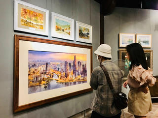 Trưng bày hơn 100 tác phẩm tranh màu nước của các hoạ sĩ phương Nam