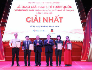 94 tác phẩm đạt Giải báo chí Văn hóa, Thể thao và Du lịch