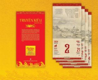 Vừa xem lịch, vừa thưởng thức truyện Kiều
