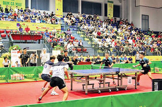 200 vận động viên tham gia Giải vô địch bóng bàn quốc gia Báo Nhân Dân lần thứ 42