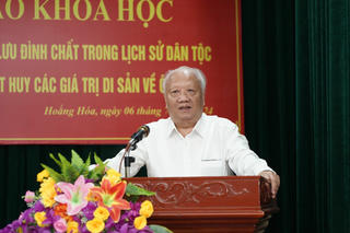 Hội thảo về Danh nhân Lưu Đình Chất 