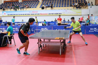 Gần 400 tay vợt tham gia thi đấu Giải bóng bàn Báo Hànộimới 2024