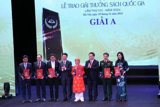 Giải thưởng Sách Quốc gia năm 2024 - Tôn vinh 58 bộ sách đặc sắc trên các lĩnh vực