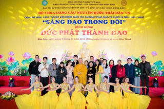 Gần 200 tác phẩm tham gia sáng tác âm nhạc “Sáng đạo trong đời”