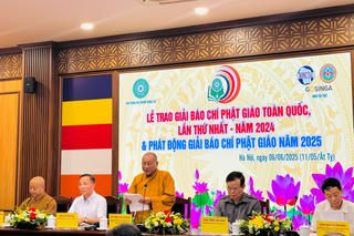 Trao Giải Báo chí Phật giáo