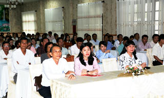 Tuyên truyền về xây dựng cấp xã đạt chuẩn tiếp cận pháp luật tại Bạc Liêu