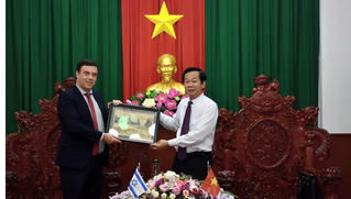 Đại sứ Israel mong DN nước này thêm nhiều cơ hội hợp tác với DN Kiên Giang