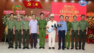 Bộ Công an bổ nhiệm Giám đốc Công an tỉnh Kiên Giang