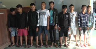 Ngăn chặn kịp thời nhóm thanh niên chuẩn bị hung khí để đánh nhau