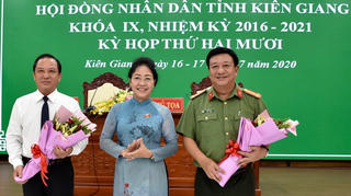 Ông Nguyễn Đức Chín được bầu giữ chức Phó Chủ tịch UBND tỉnh Kiên Giang