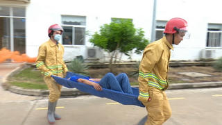 Diễn tập để tăng cường khả năng phối hợp tác chiến trong công tác PCCC & CNCH