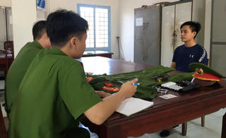 Bắt đối tượng giả danh công an để lừa đảo