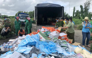 Bạc Liêu tịch thu tiêu hủy hàng hóa vi phạm trị giá gần 160 triệu đồng