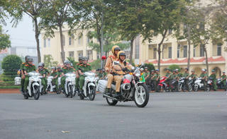 Công an Bạc Liêu xuất quân bảo đảm an ninh, trật tự, bảo vệ Đại hội Đảng toàn quốc lần thứ XIII