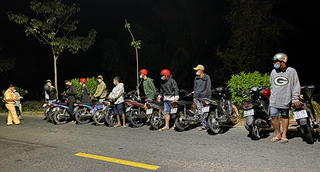 Ngăn chặn kịp thời nhiều đối tượng tụ tập chuẩn bị đua xe trái phép