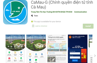 Phát triển ứng dụng CaMau-G để kết nối chính quyền với người dân, doanh nghiệp