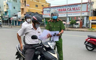 Cà Mau tiếp tục thực hiện các biện pháp giãn cách xã hội từ 00 giờ ngày 24/8