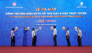 Cà Mau ra mắt kênh dạy và học trực tuyến trên truyền hình MYTV