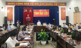 Bạc Liêu họp khẩn vì xuất hiện nhiều ca F0 trên địa bàn thị xã Giá Rai