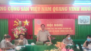 Lực lượng thi hành án dân sự Kiên Giang nỗ lực vượt khó, hoàn thành nhiệm vụ giữa đại dịch Covid-19