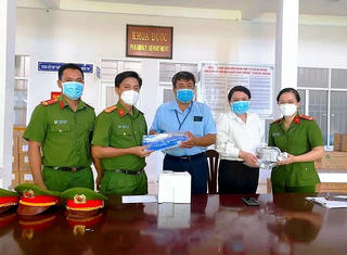 Công an thị xã Giá Rai, Bạc Liêu quyết tâm chiến thắng đại dịch