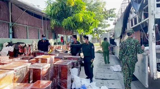 An Giang: Bắt vụ vận chuyển trên 150 sản phẩm đồ gỗ không rõ nguồn gốc