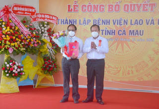 Cà Mau thành lập Bệnh viện Lao và Bệnh phổi 