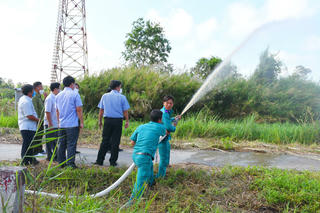 Cà Mau cảnh báo cấp độ cháy rừng tràm mùa khô