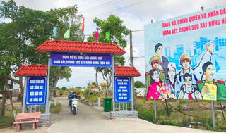 Xã Đất Mới, huyện Năm Căn (Cà Mau) hoàn thành 19/19 tiêu chí xã NTM