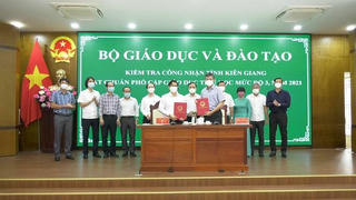 Kiên Giang đạt chuẩn phổ cập giáo dục tiểu học mức độ 3 
