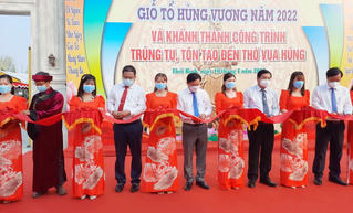 Trang trọng Lễ Giỗ Tổ Hùng Vương và khánh thành công trình trùng tu Đền thờ Vua Hùng tại Cà Mau