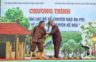 Ra mắt câu lạc bộ kể chuyện Bác Ba Phi